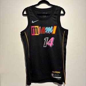 Miami Heat Tyler Herro Jersey Swingman 2021-22 NBA 75th City Edition Large NBA